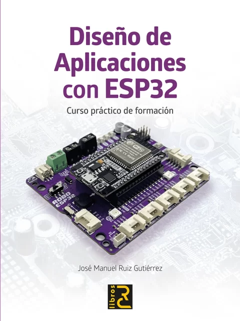 Portada del libro Diseño de aplicaciones con ESP32